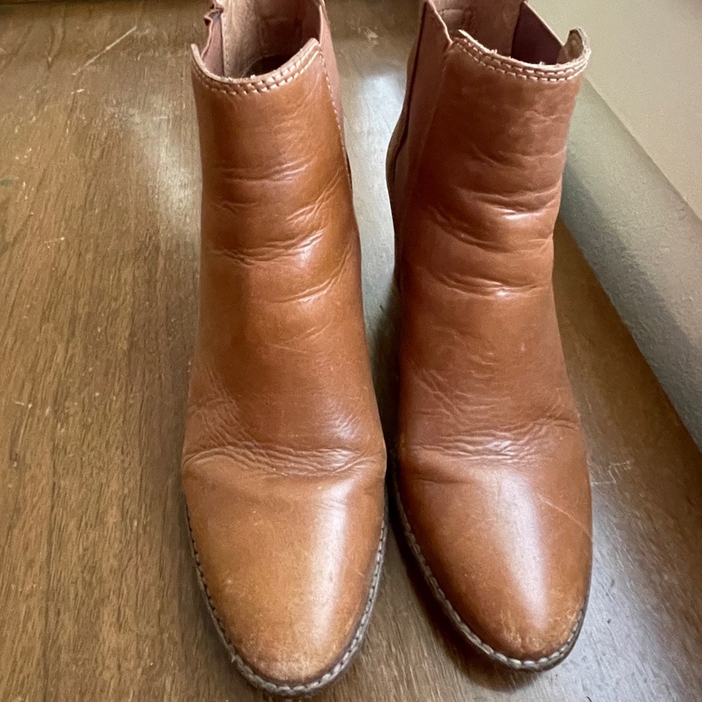 Madewell Brown Ankle Boots